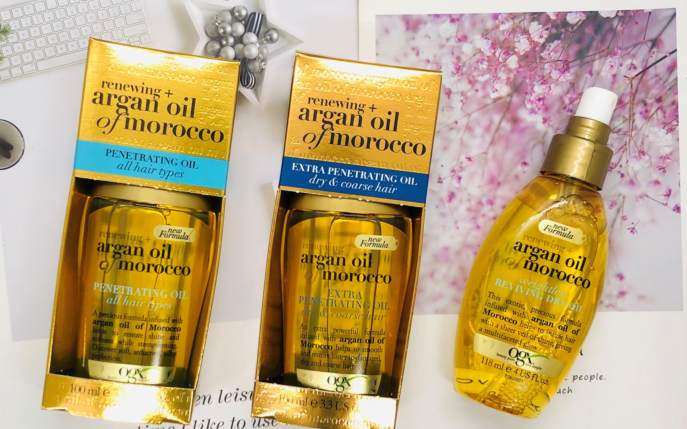 Tinh dầu dưỡng tóc OGX Argan Oil Of Morocco