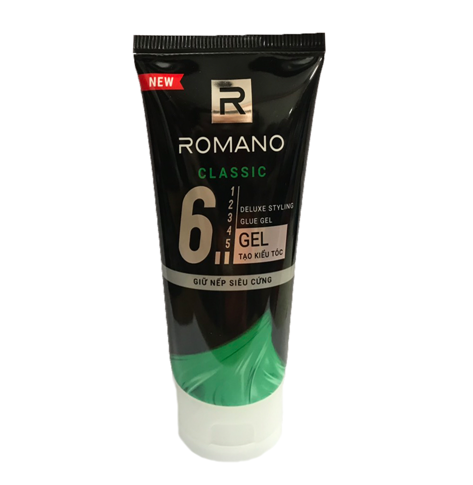 Gel vuốt tóc Romano Classic Siêu cứng 150g- Mẫu mới