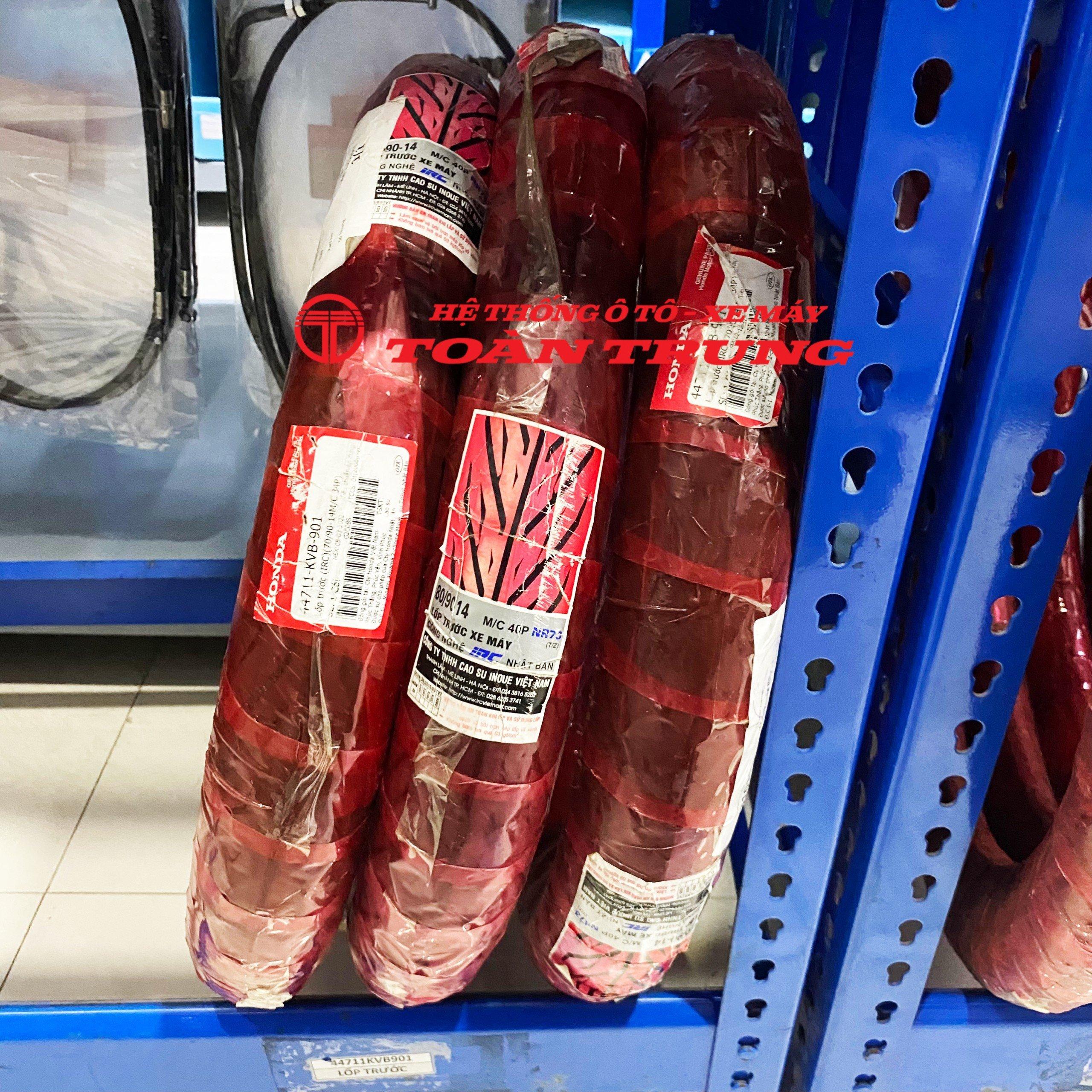 Lốp trước Air Blade 110, Click 110 (IRC) chính hãƞg Honda &quot;44711KVB901&quot;. Loại lốp có săm của các xe đời đầu
