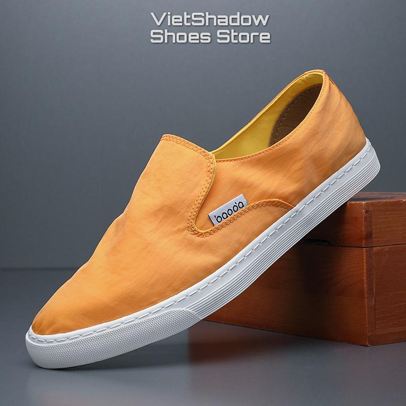 Slip on nam - Giày lười vải nam cao cấp BAODA - Vải polyester 9 màu tuyệt đẹp - Mã 20042