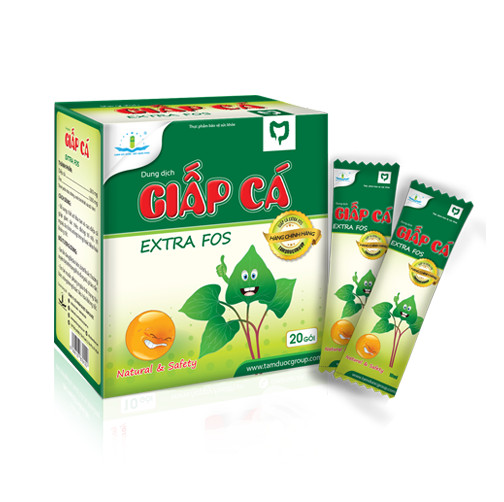 Mexthemaz giấp cá  Extra Fos - dùng được cho trẻ em