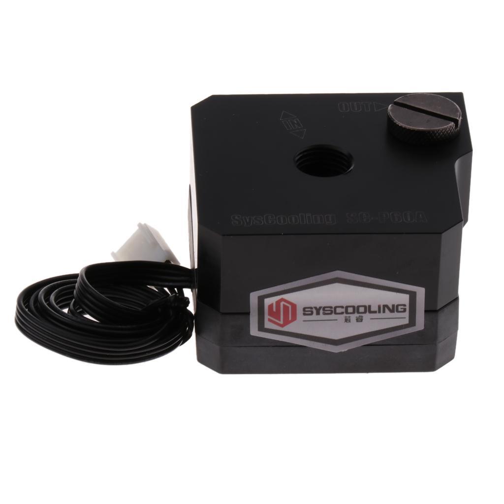 1Piece SC-P60A G1/4 450L/h Liquid Pump Water 4Pin For PC Water Cooling