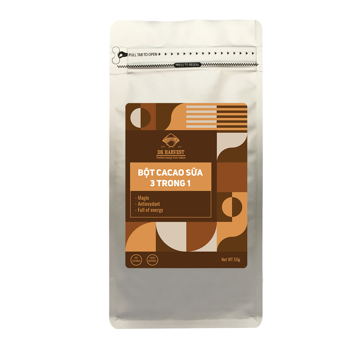 Cacao Sữa Hoà Tan Uống Liền DK Harvest  - Tiện dụng, thơm ngon và bổ dưỡng