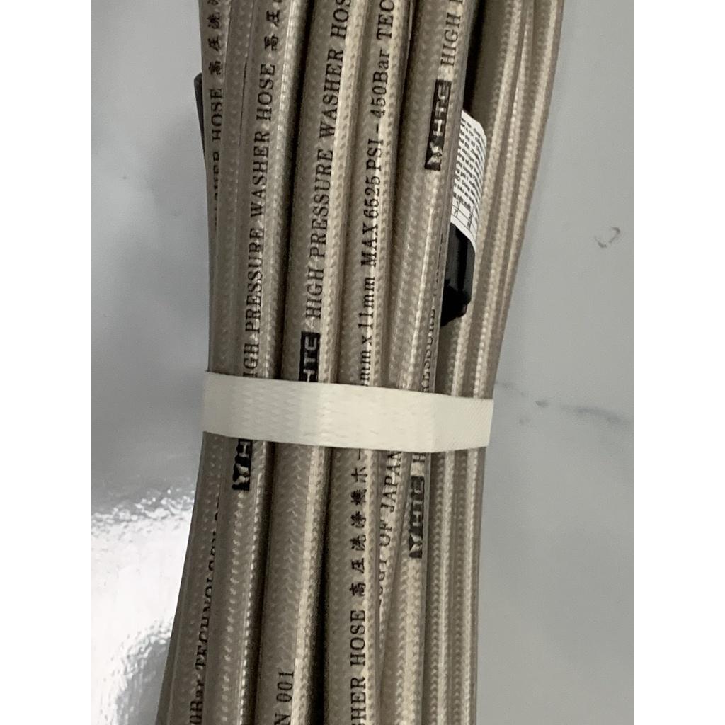 Dây xịt rửa xe HIỆU HTC LOẠI 30M,HTC6511-30W3 từ nhựa PVC áp lực cao 420 bar,ĐK 6.5*11MM