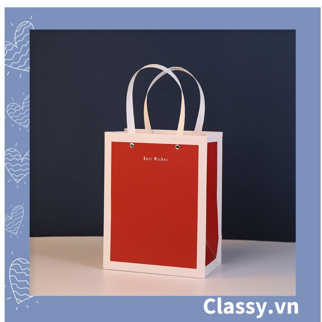 Túi quà tặng Classy, túi giấy quai xách dày dặn sang trọng Q1547