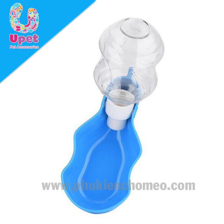 Bình uống nước du lịch cho chó mèo Travel Water 250ml - Màu ngẫu nhiên