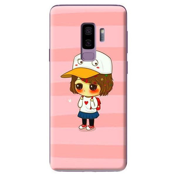 Ốp Lưng Điện Thoại Dành Cho Samsung Galaxy S9 Plus - Anime Cô Gái Đội Nón