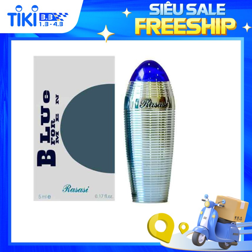 Tinh dầu nước hoa Blue For Men Concentrated Perfume 5ML dành cho nam