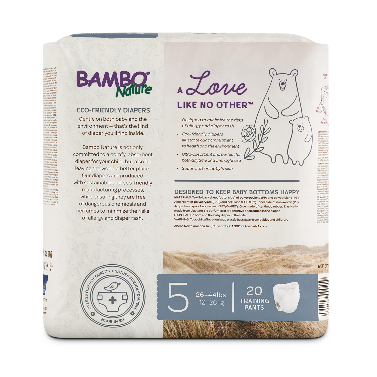 Tã quần Bambo Nature Junior 20 miếng (trẻ từ 12 - 20kg)