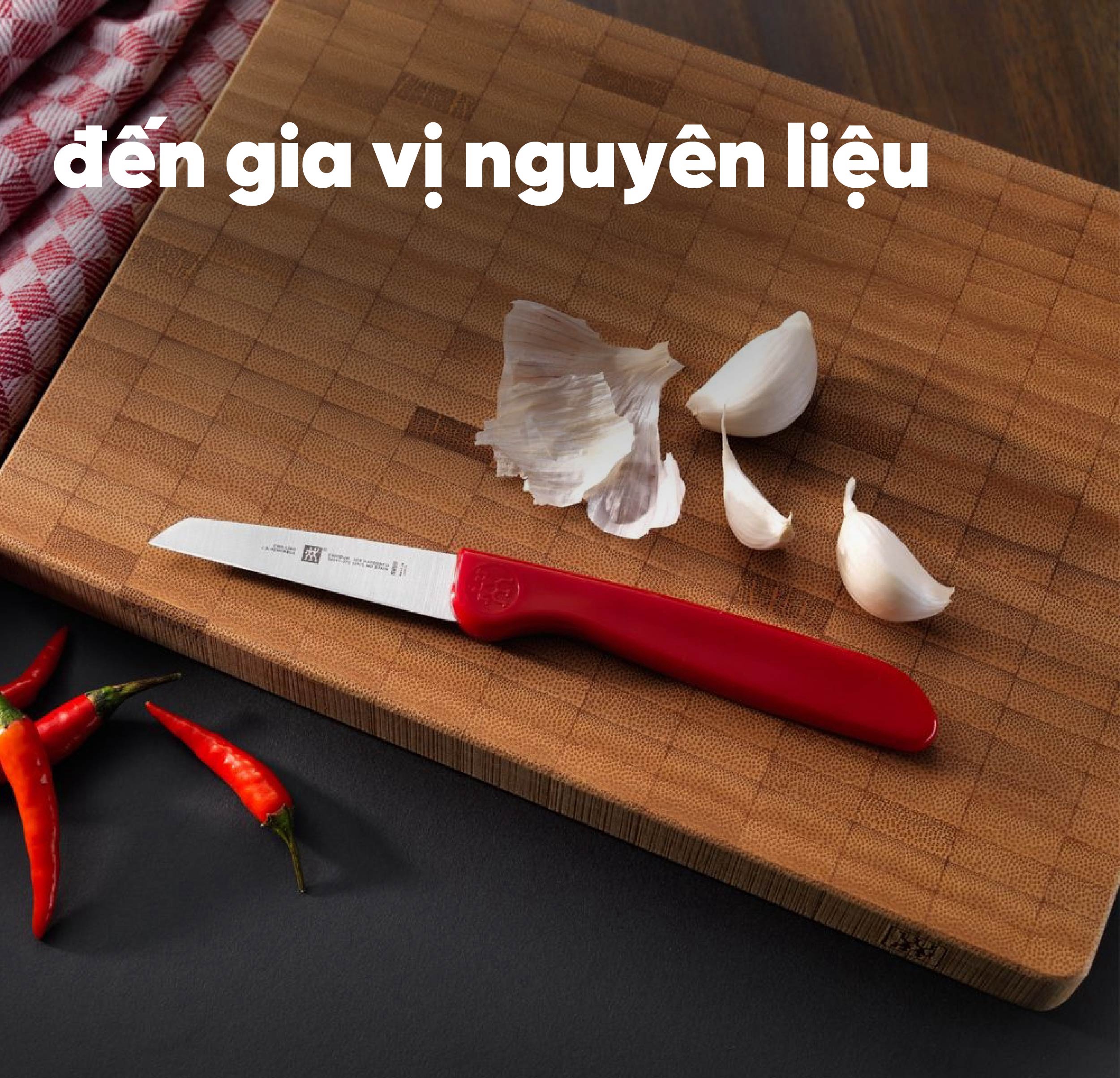 ZWILLING - Dao Gọt Twin Grip Màu Vàng - 8cm
