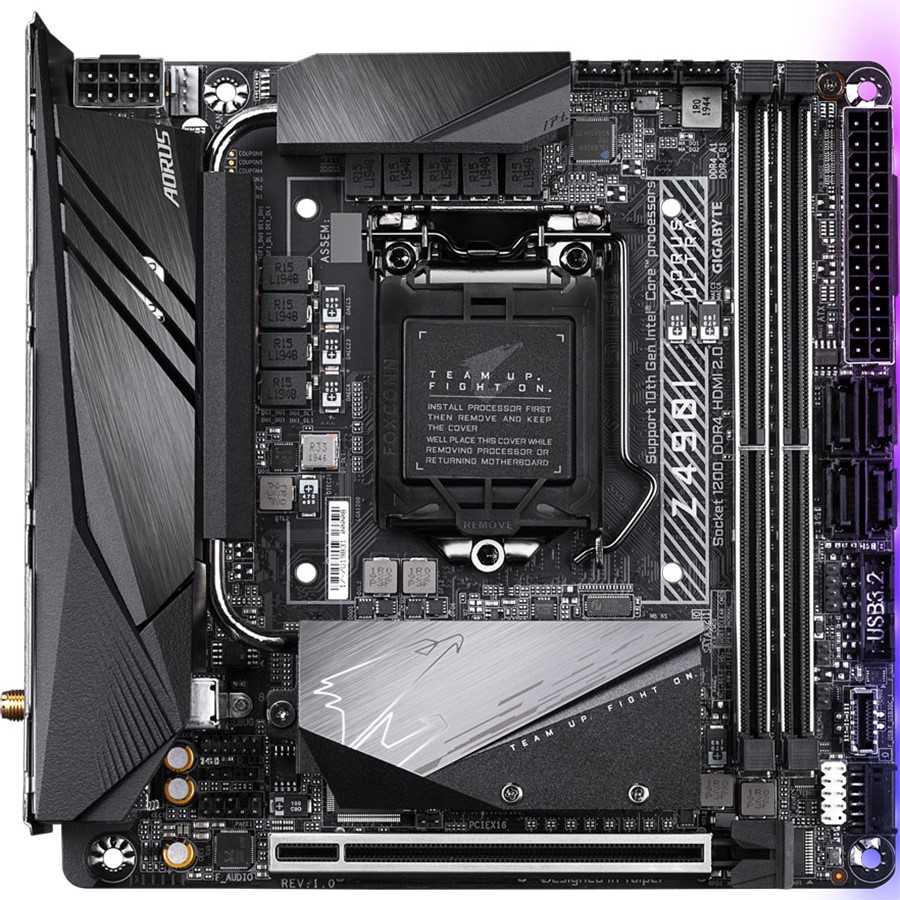 Bo Mạch Chủ Mainboard Gigabyte Z490I AORUS ULTRA - Hàng Chính Hãng