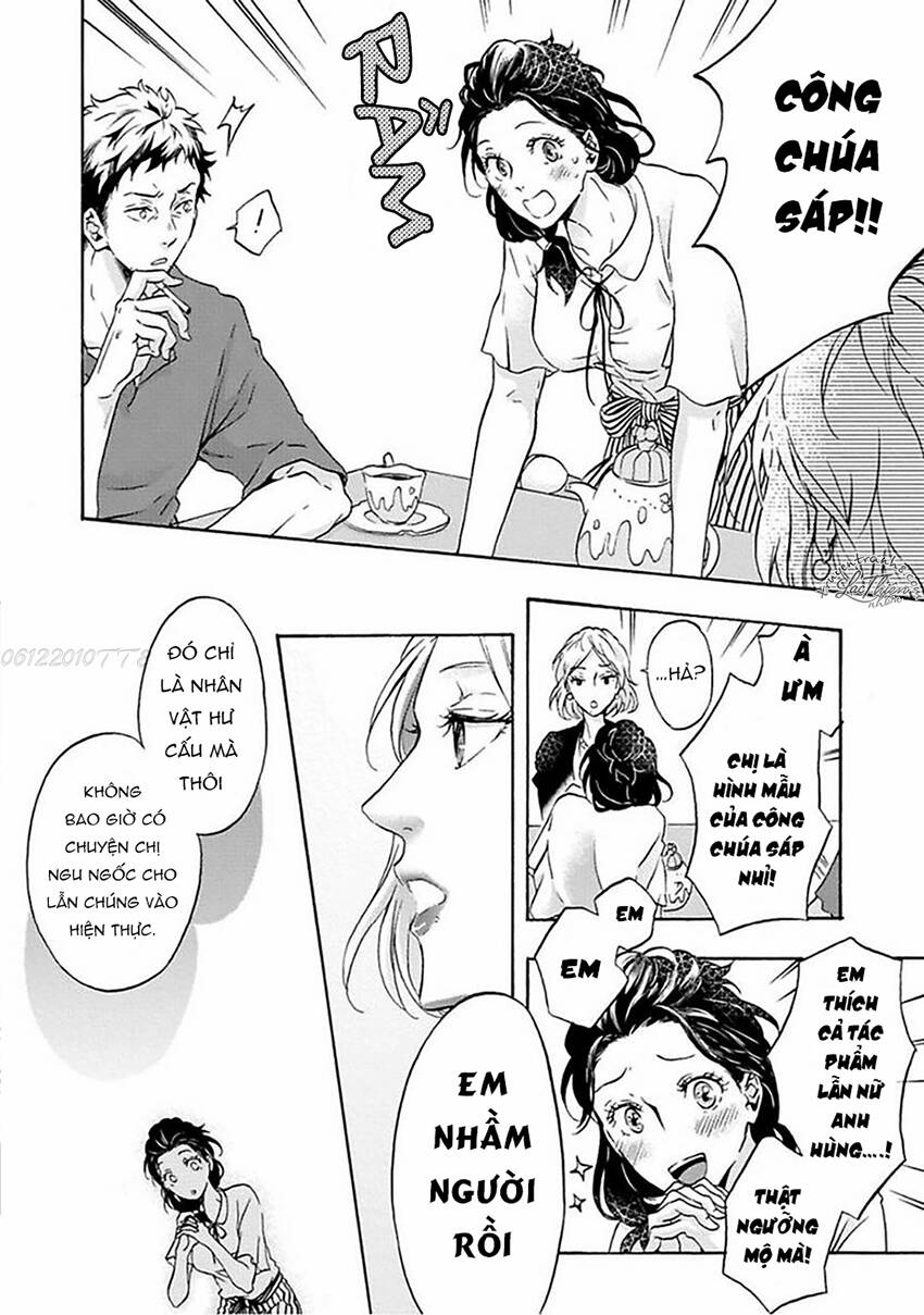biên tập viên mộng mơ và tiểu thuyết gia chán đời chapter 4 12