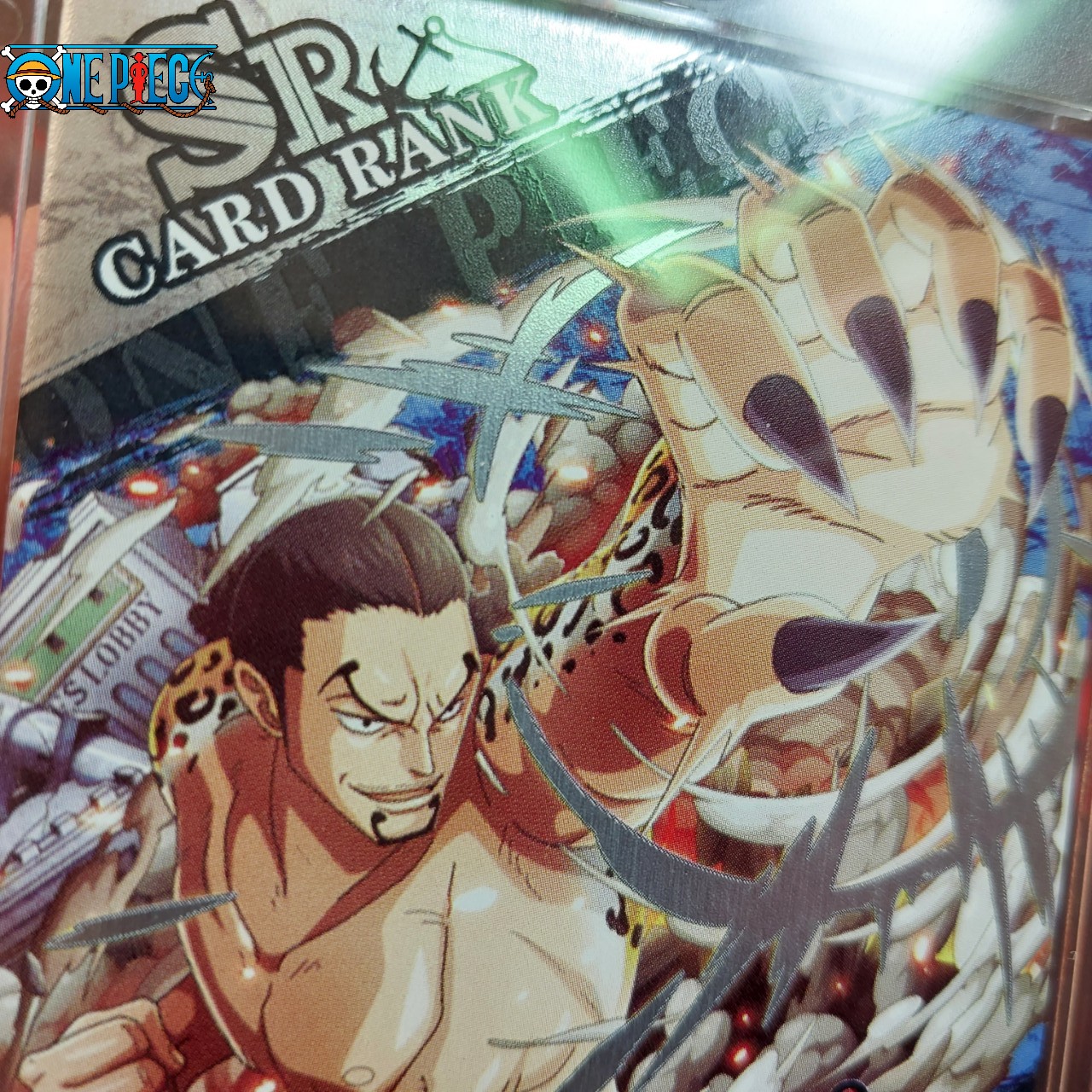 Rob Lucci OPOT SRIT SR Thẻ OnePiece nhật băng hải tặc CP9 Anime One Piece hiệu ứng phản quang 1459 NF4 1-5