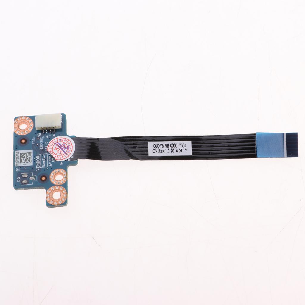 Power Button Board Switch + Cable For Lenovo IdeaPad 15.6"