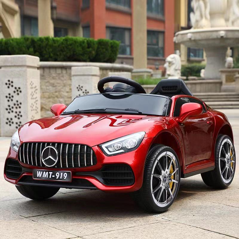 HOTXe ô tô điện trẻ em cỡ lớn Mercedes-Benz điều khiển từ xa bé trai và gái có thể ngồi trên người sạc ô tô đồ chơi xe đ