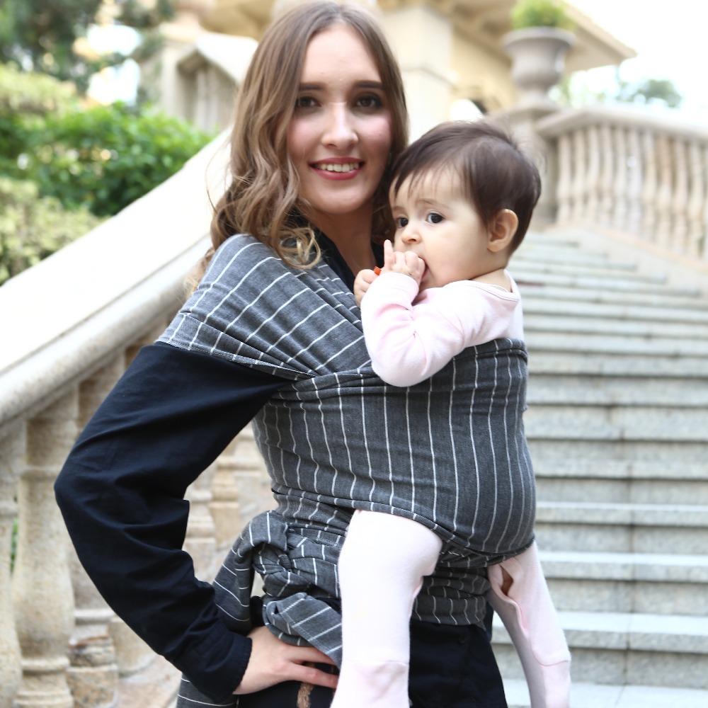 Bé Sơ Sinh Đầm Em Bé Sling Ba Lô 0-3 Yrs Cotton Thoáng Khí Mềm Hipseat Chăn Điều Chỉnh Trẻ Sơ Sinh Bọc