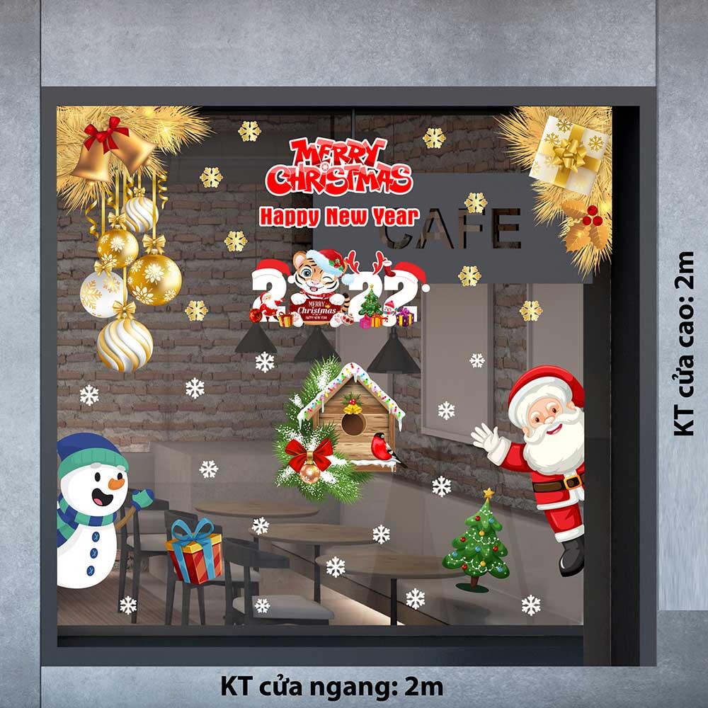 DECAL TRANG TRÍ GIÁNG SINH NOEL SỐ 119