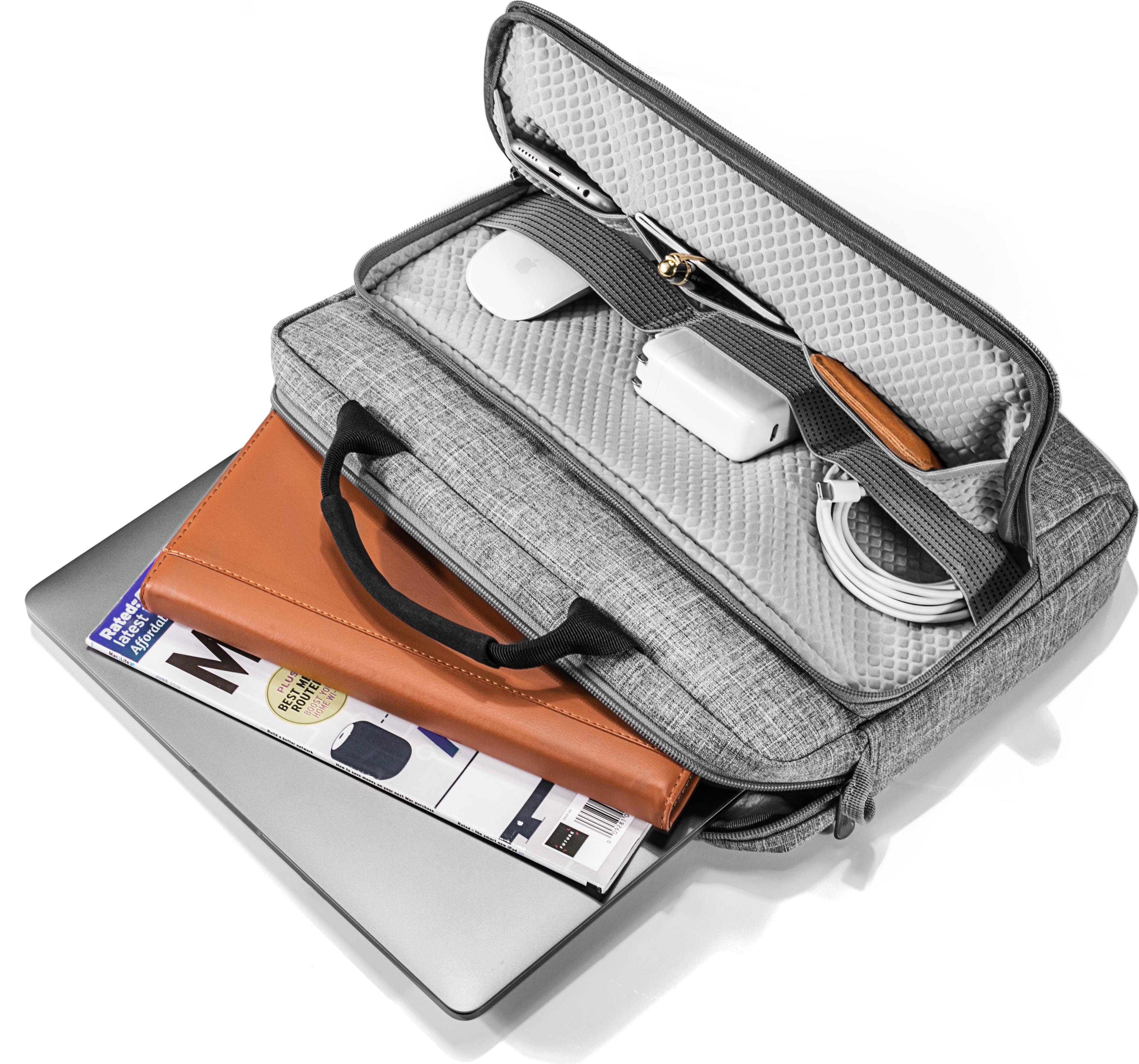 TÚI XÁCH TOMTOC A50 BRIEFCASE FOR MACBOOK, ULTRABOOK, SURFACE, LAPTOP 13.3''