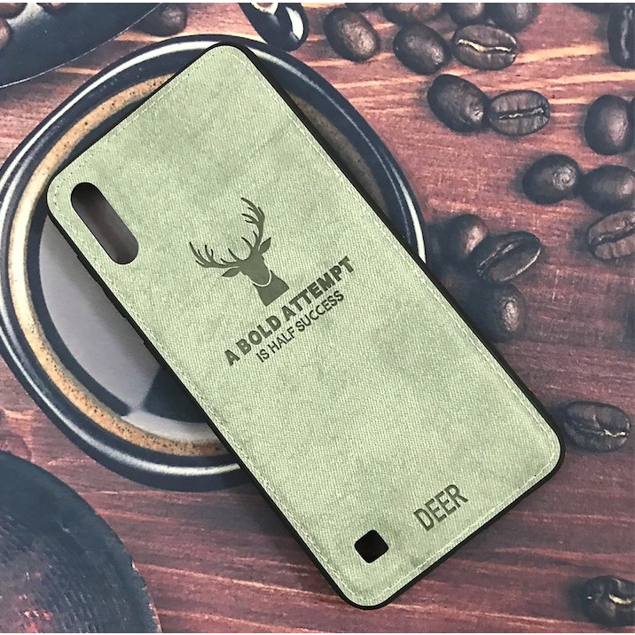 Ốp Lưng Vải Jeans Cho Samsung Galaxy A01