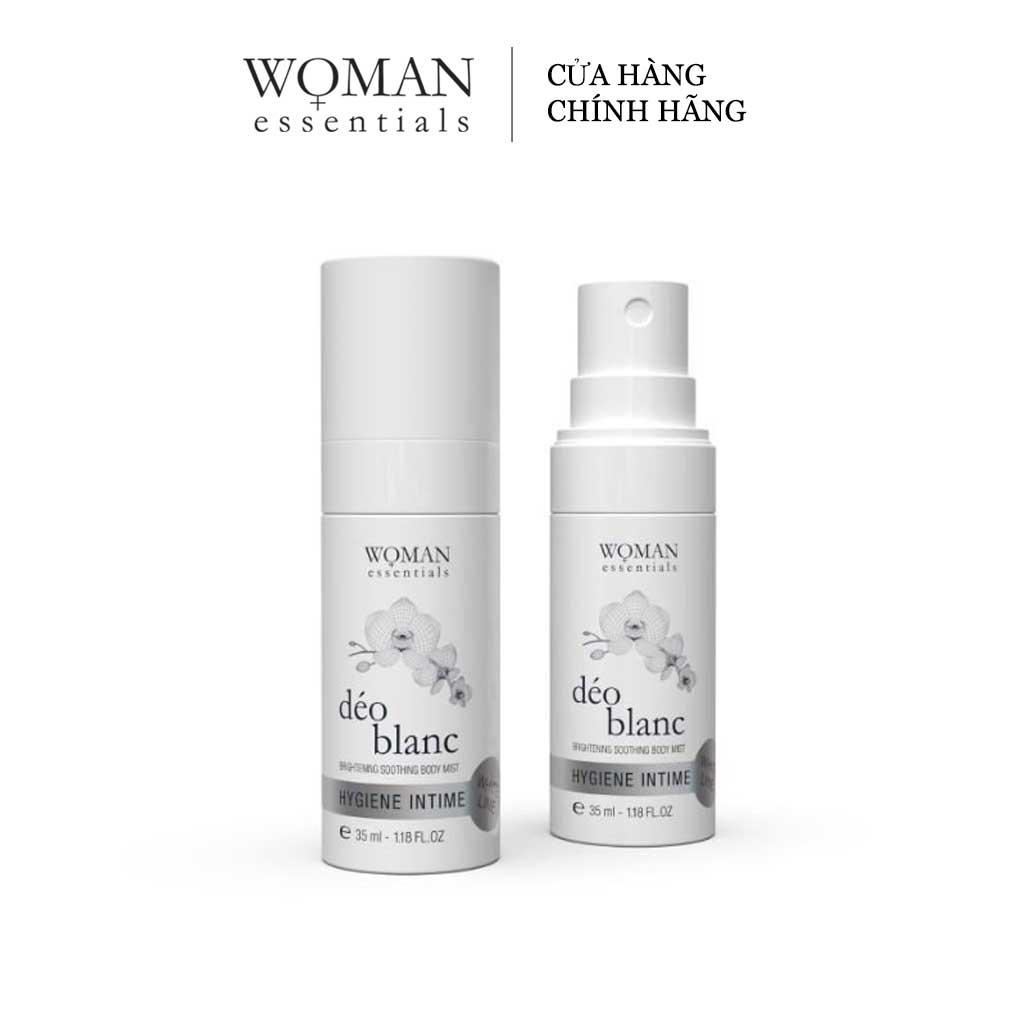 Xịt khử mùi Déo Blanc Woman Essentnials - Khử mùi, làm dịu và dưỡng trắng sáng 35ml