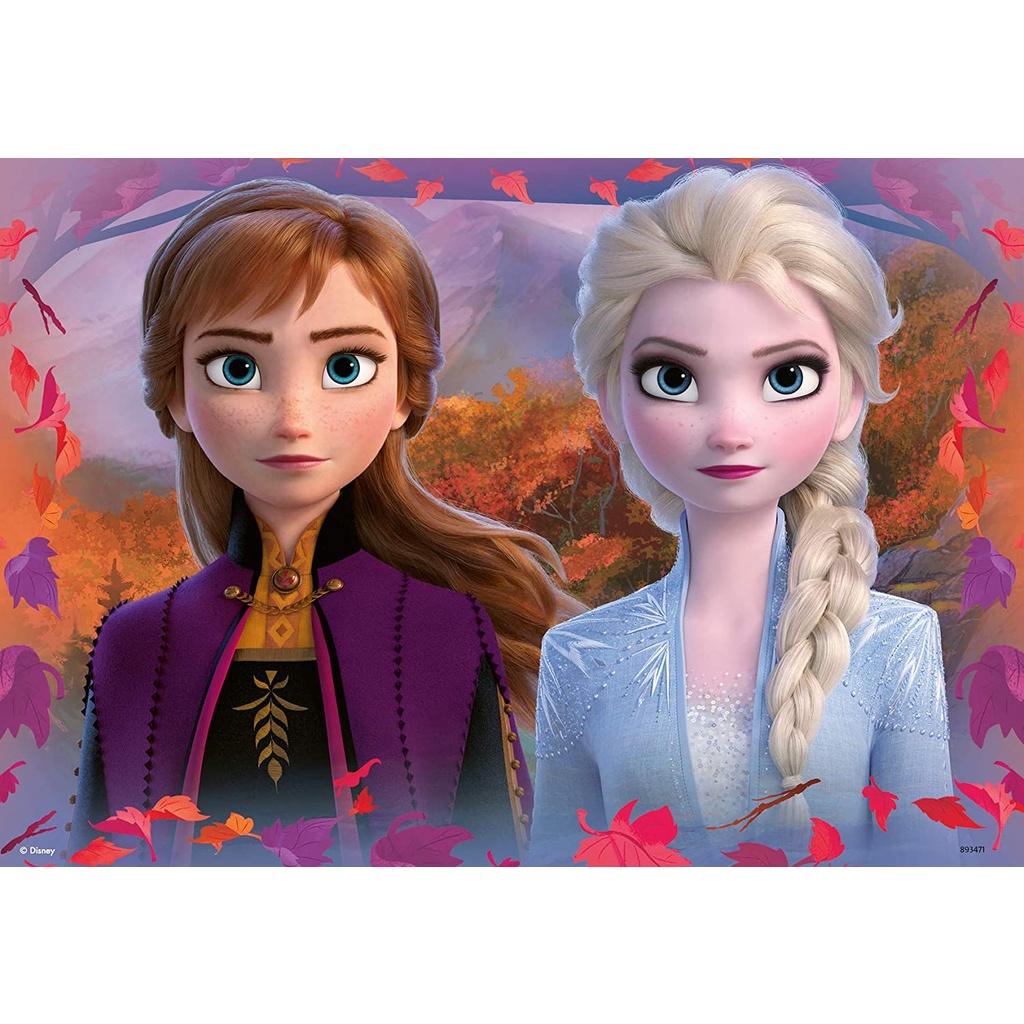 Xếp hình puzzle Frozen 2 2 bộ 12 mảnh RAVENSBURGER||Disney license RV050093