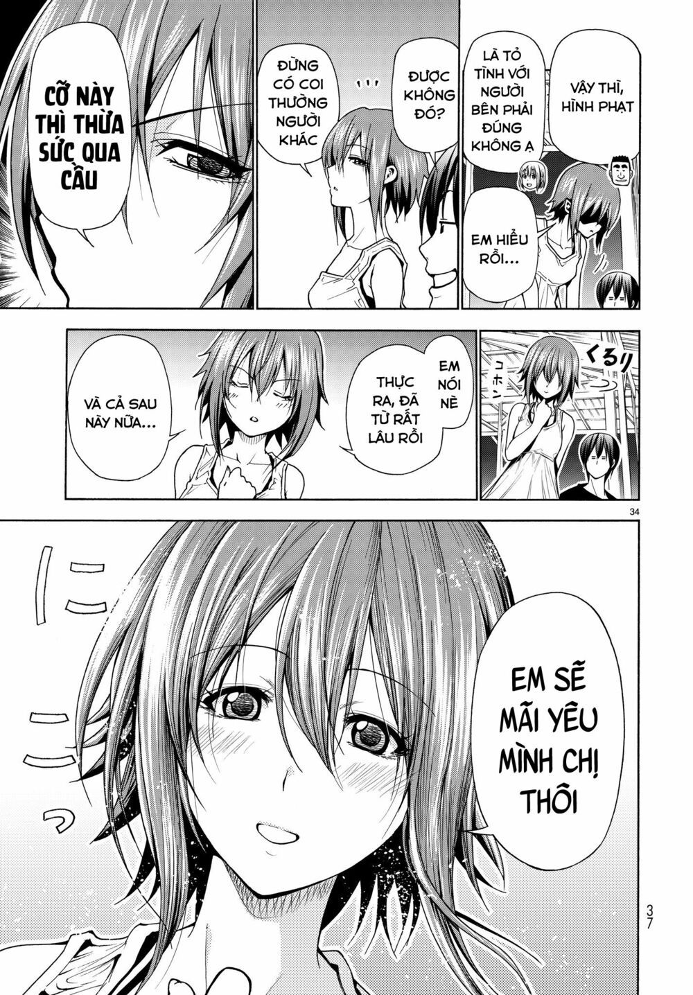 cô gái thích lặn - grand blue chapter 42 33
