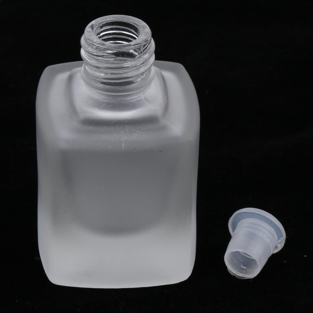 8ml Empty Hand Painted Glass Perfume Roller Ball Bottle With Tassel Cover