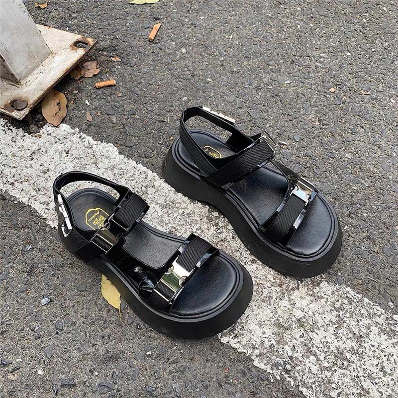 Sandal ulzzang quai hậu đế bằng (ảnh thật ở cuối)