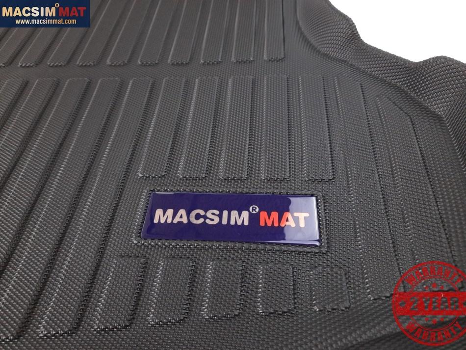 Thảm lót cốp Nissan Xtrail 2014-2017 nhãn hiệu Macsim chất liệu TPV cao cấp màu đen