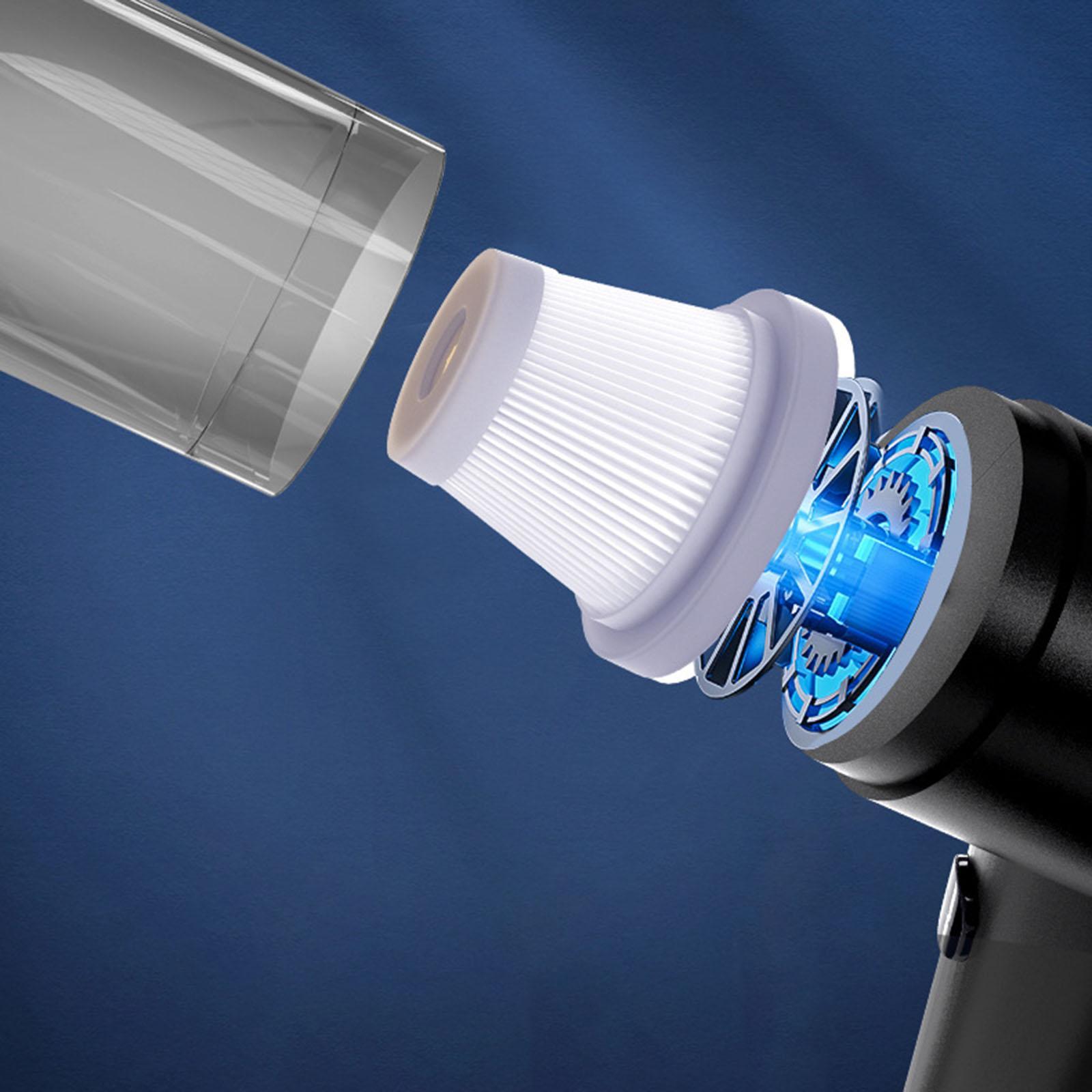 Car Vacuum Cleaner Cordless Rechargeable Home Car Dual Use Accessories