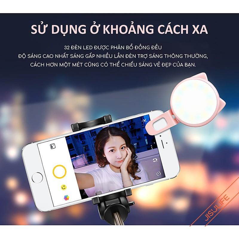 Đèn ánh sáng hỗ trợ chụp ảnh tự sướng selfie BL02 nhỏ nhắn dễ thương