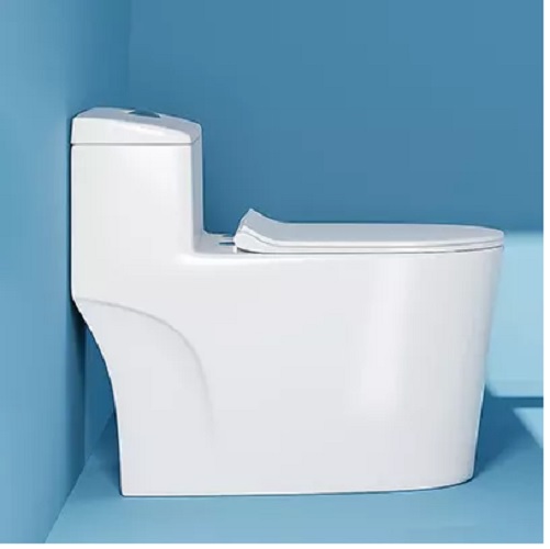 Bồn cầu một khối màu trắng, bệ ngồi rộng, mã K8010