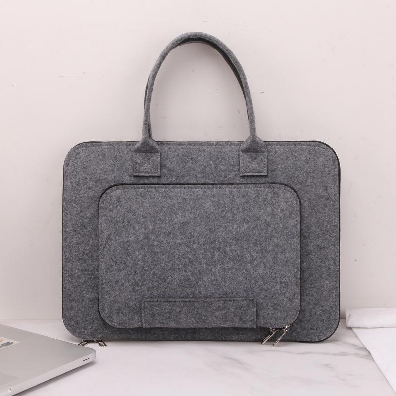 Thời Trang Di Động Túi Nỉ Túi Đựng Laptop 11.6 13.3 15.6 17.3 Inch Túi Máy Tính Dành Cho MacBook Pro 13 Ốp Lưng Xiaomi samsung HP Túi Xách