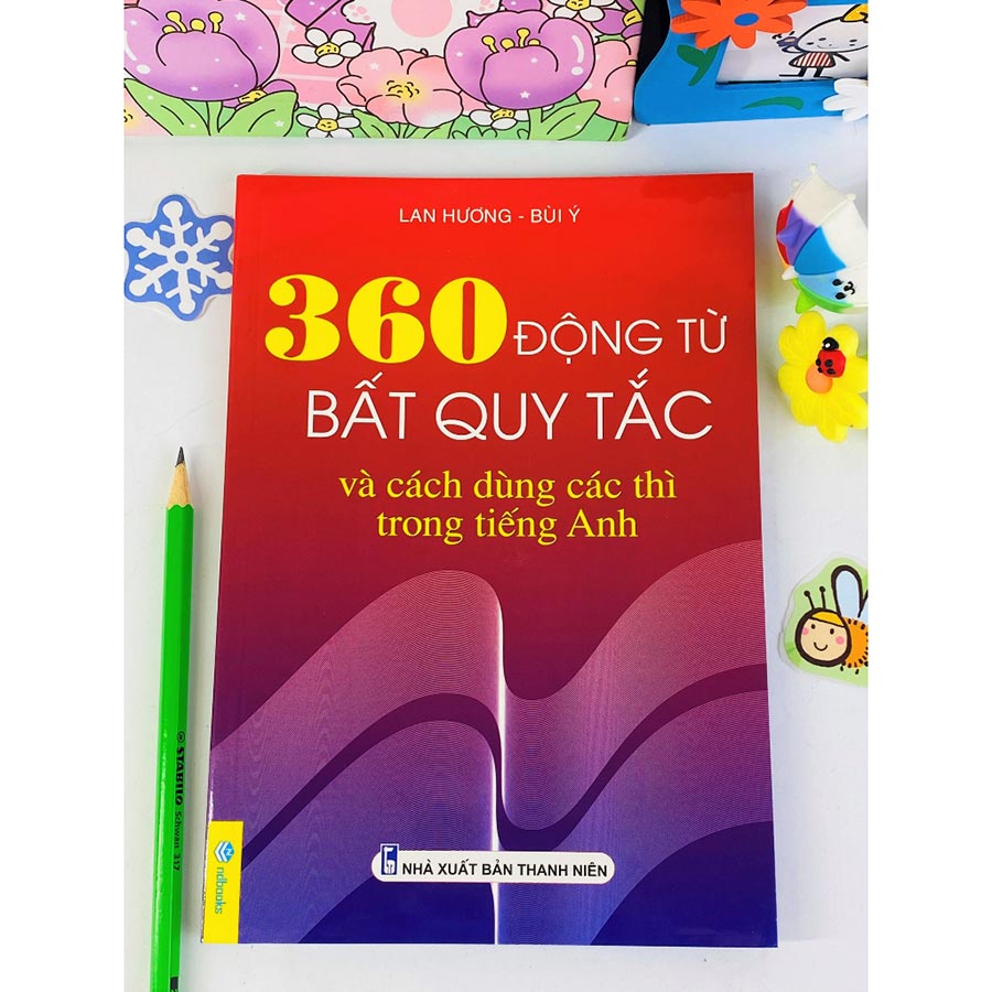 Combo 3 cuốn 360 Động từ bất quy tắc và các thì trong tiếng Anh - ndbooks