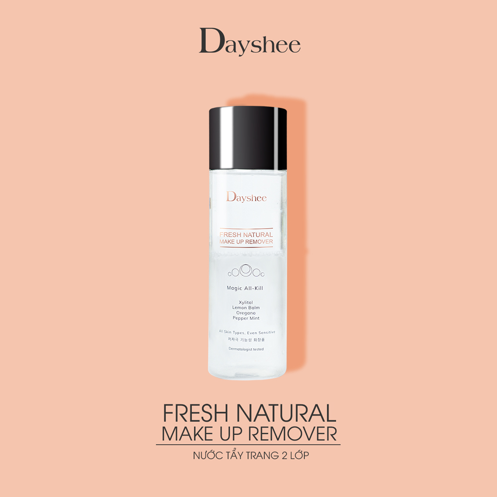 Dayshee Nước Tẩy Trang 2 Lớp Fresh Natural Makeup Remover 120ml