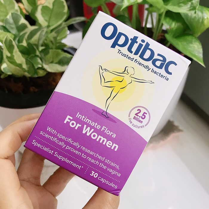 Men vi sinh Optibac 30 viên bảo vệ sức khỏe cho phụ nữ
