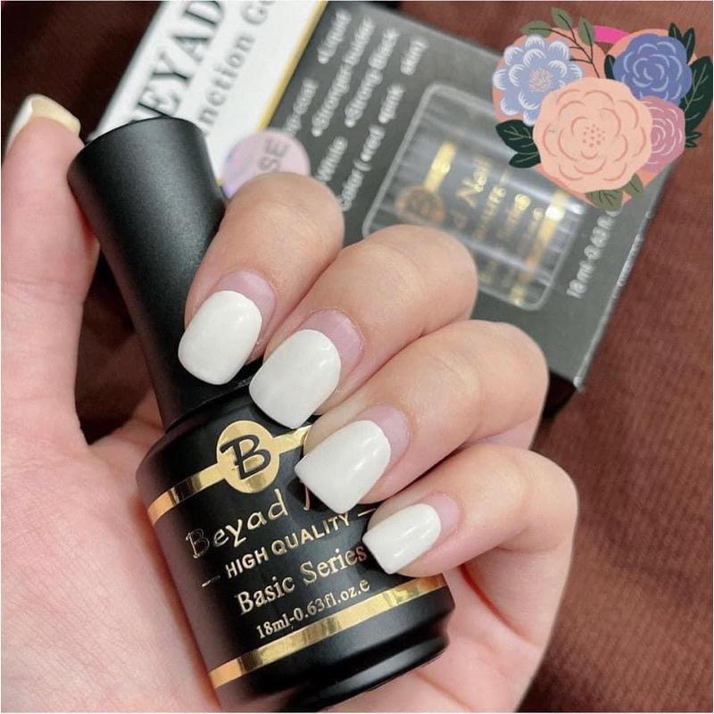 Base Top Beyad Sơn Gel Liên Kết Và Top Phủ Bóng Móng Chai 18ml Làm Nail Bền Đẹp Nữ Women