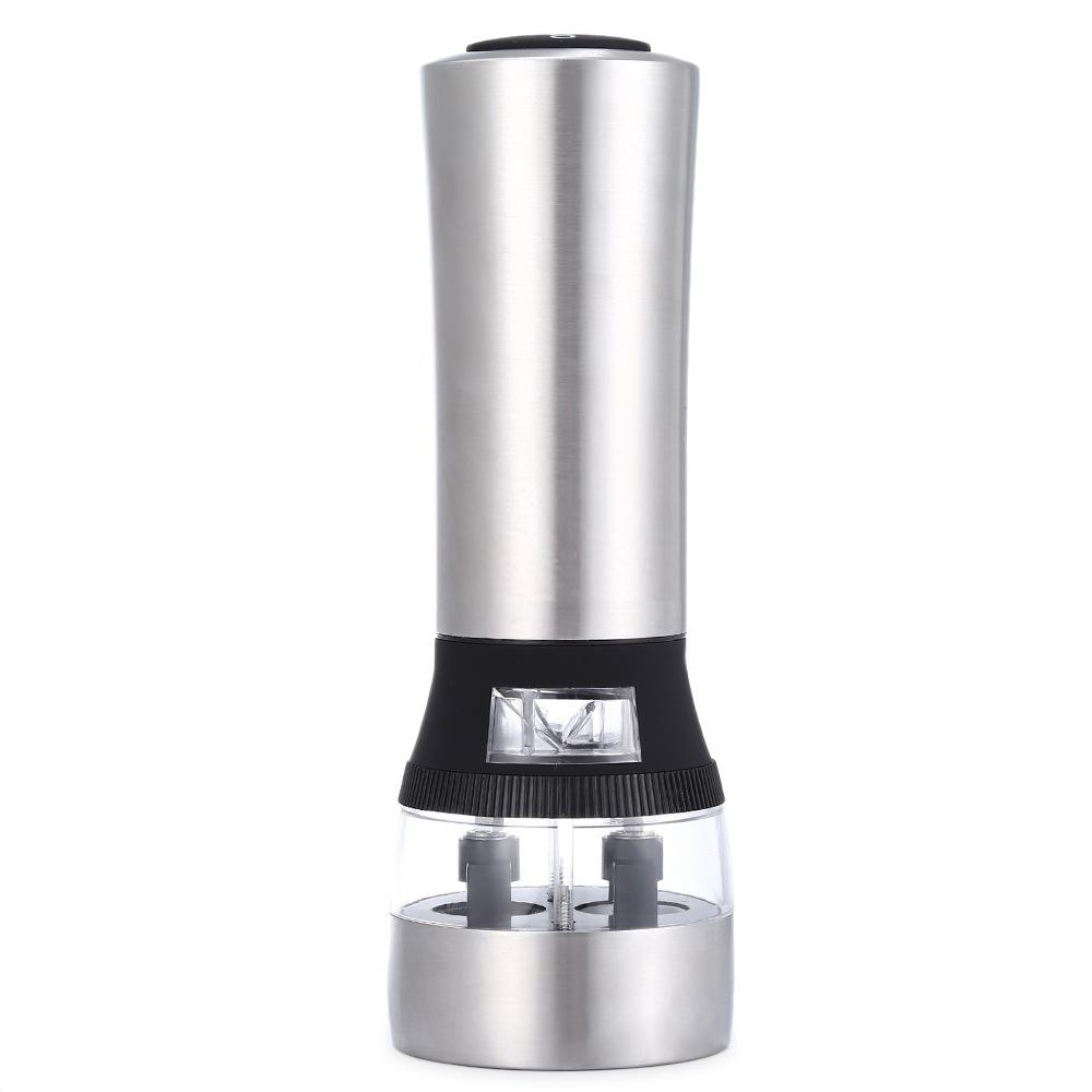 2 Trong 1 Máy Xay Tiêu Inox Gia Vị Muối Cối Xay Tiêu Cao Cấp Muối Sấy Thảo Mộc Máy Xay Cối Xay Gia Vị Phụ Kiện Nhà Bếp