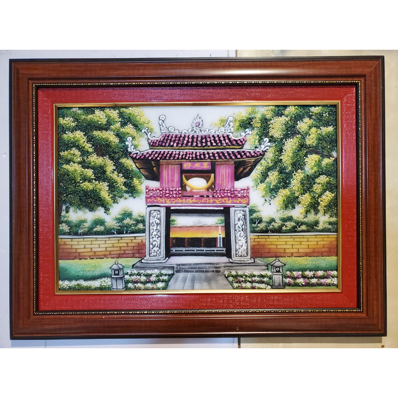 TRANH ĐÁ TỰ NHIÊN - VĂN MIẾU ( QUỐC TỬ GIÁM - KHUÊ VĂN CÁC )