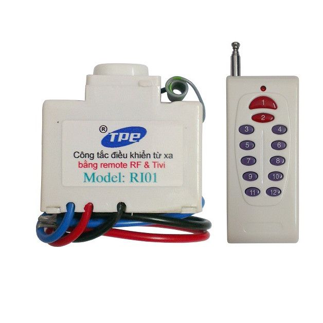 Bộ công tắc TPE RI01 + remote