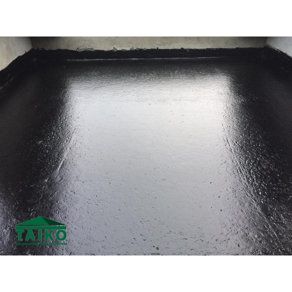 Keo Sơn Chống Thấm Sàn Mái TAIKO NITTON - Thùng 5 Lít - Tặng Kèm Vải Kết Cấu