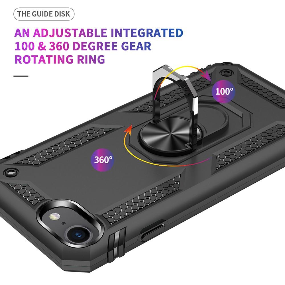 Ốp lưng dành cho iPhone SE 2020 chống sốc 2 lớp kèm nhẫn iring làm giá đỡ