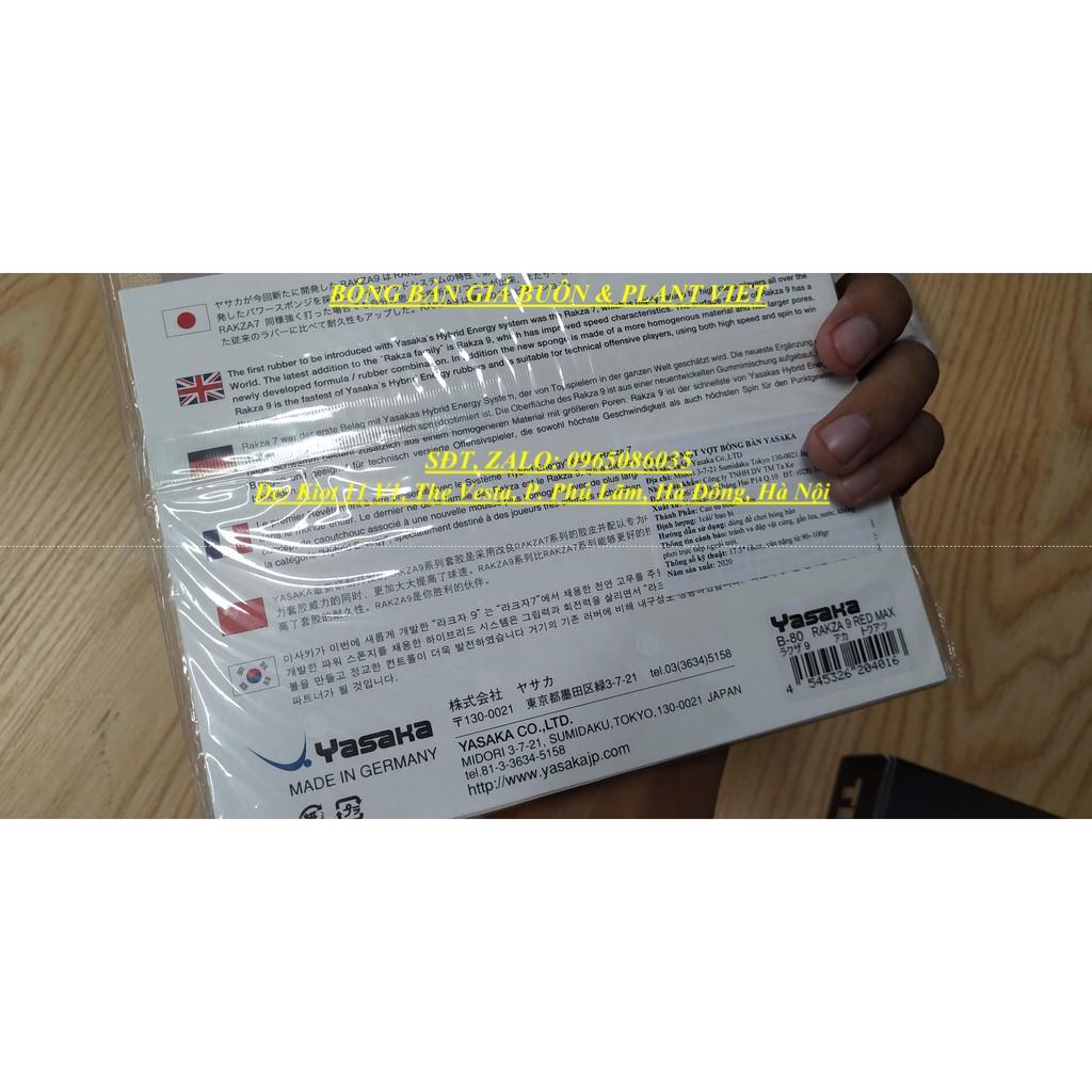 MẶT VỢT BÓNG BÀN YASAKA RAKZA 9