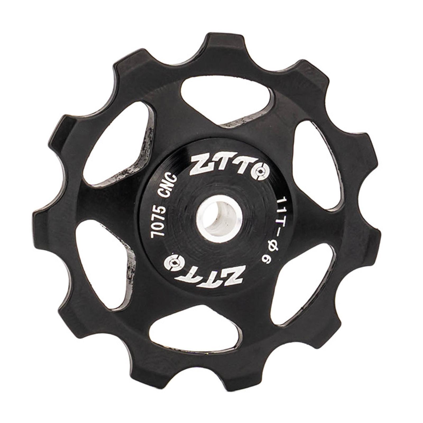 Bike Rear Derailleur Pulley Jockey Wheel Aluminum Alloy Ultralight Universal Bike Accessories Parts BMX Components Road Bike Pulleys Bearing