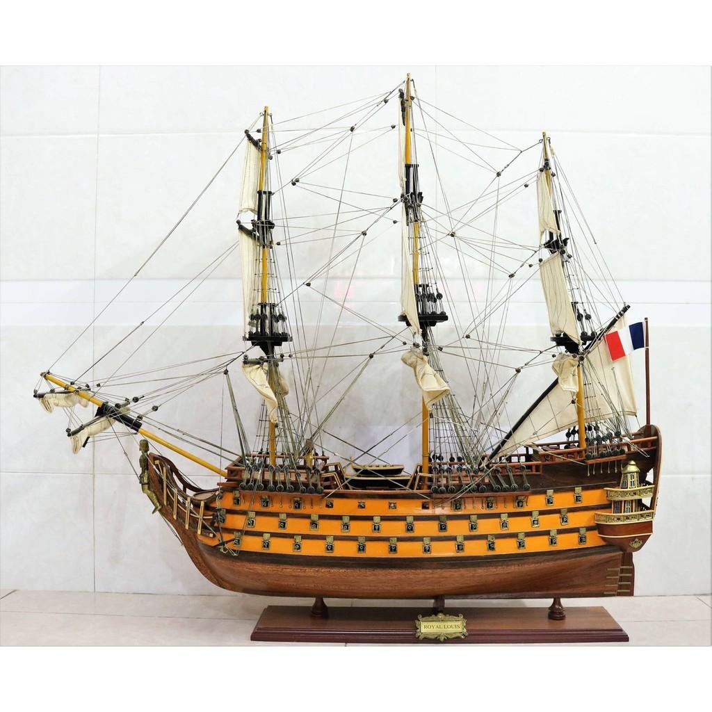 Mô Hình Thuyền Chiến Anh HMS VICTORY Dài 100cm Gỗ Muồng Sang Trọng Cao Cấp