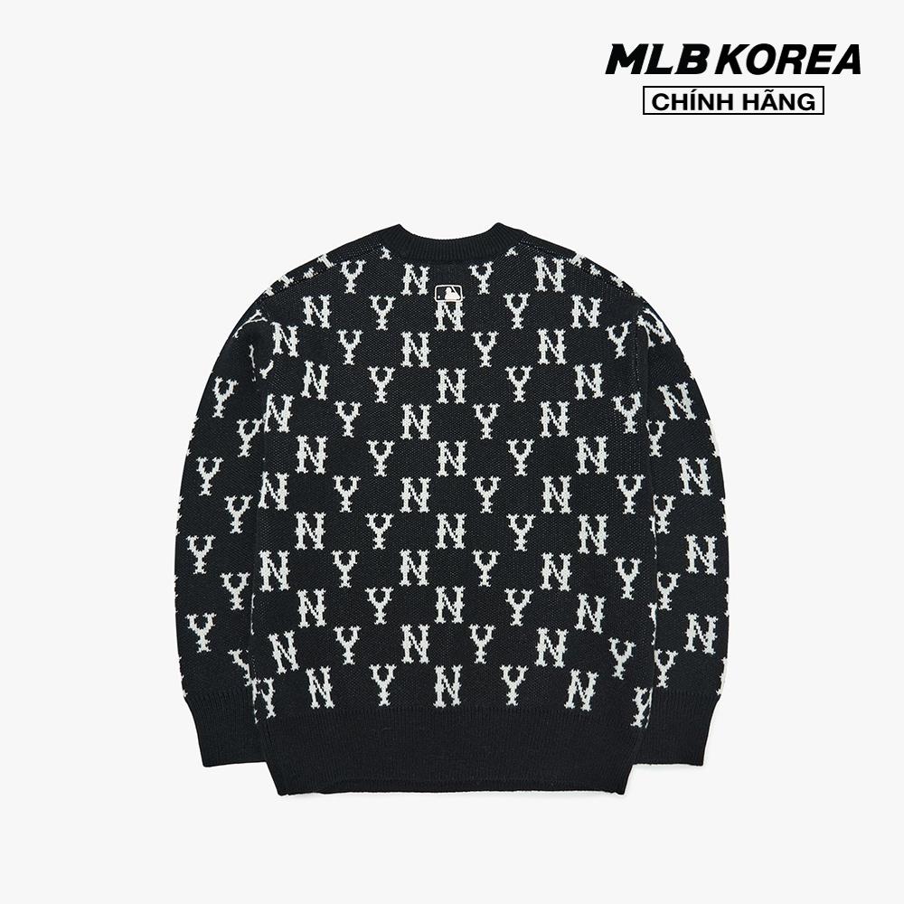 MLB - Áo sweater phom suông tay dài Classic Monogram Overfit 3AKPM0126-50BKS