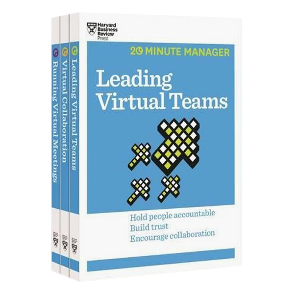 Harvard Business Review 20 Minute Manager Series Virtual Manager Collection (3 Books)