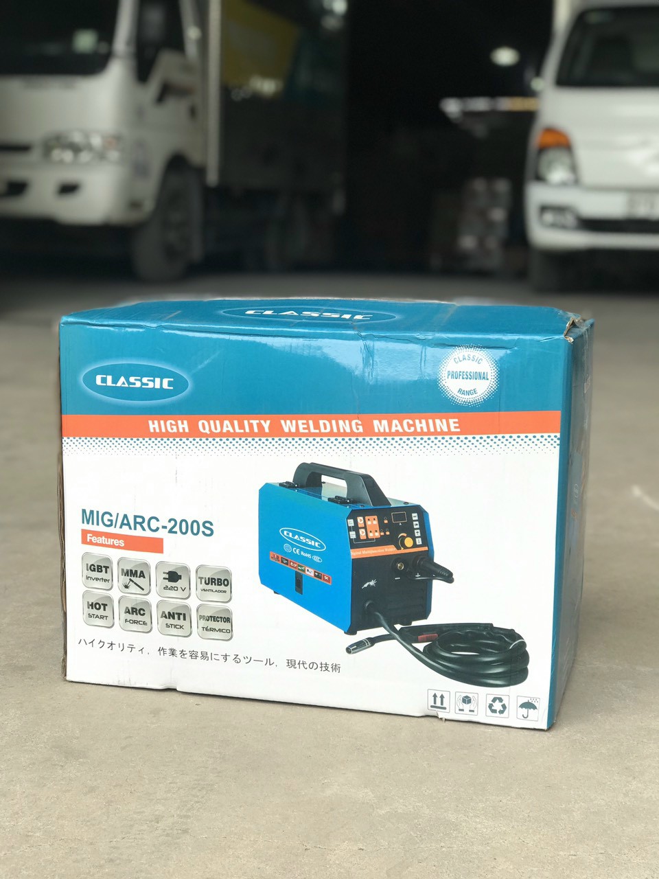 Máy hàn Mig không dùng khí classic MIG/ARC-200S - Hàng chính hãng
