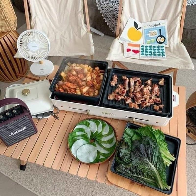 Bếp nướng lẩu Dupan 2in1 nội địa hàn