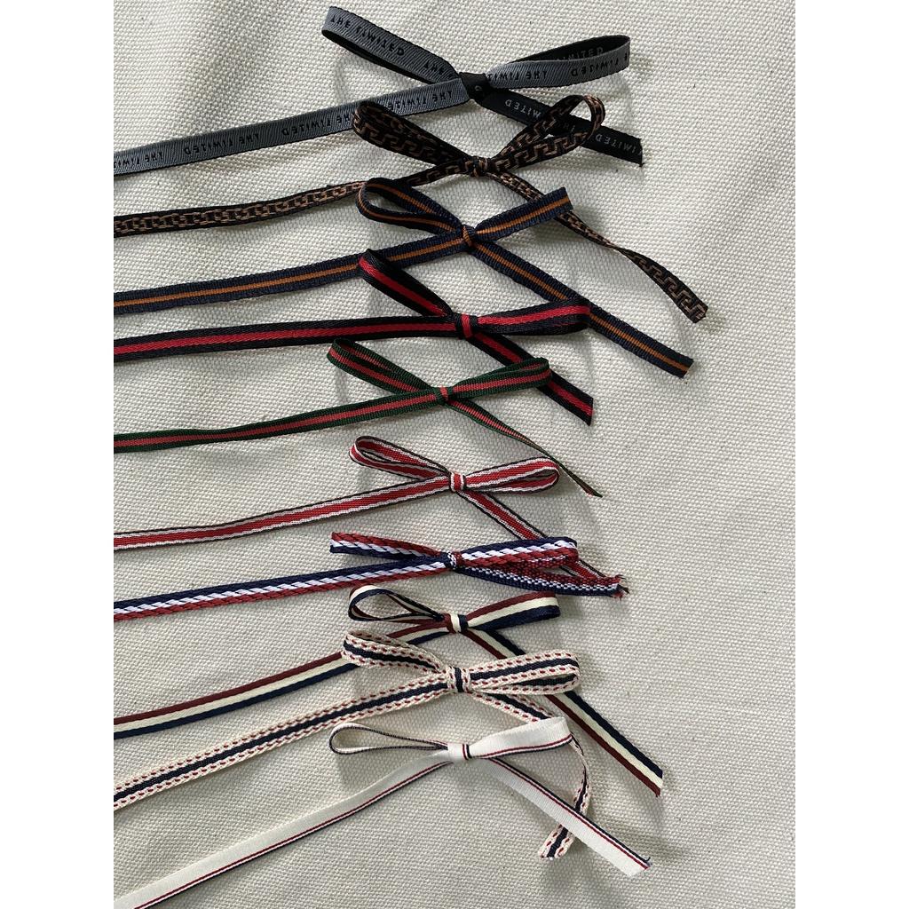 Ruy băng họa tiết bản rộng 5mm - 6mm